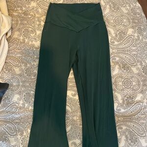 aerie wide leg cross over leggings